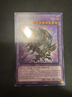 SHIPPED TOMORROW Yugioh Dark Paladin Chibi Blmm-en008 Secret Rare - Image 1
