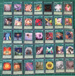 Yugioh Various Spell Cards Contact Out Exchange Gladiator's Beast Lucky Iron Axe - Image 1