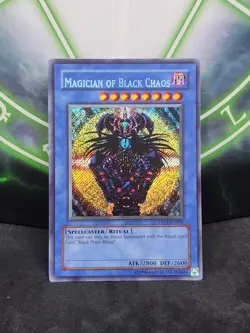 Yugioh Magician of Black Chaos PP01-EN001 Secret Rare NM - Image 1