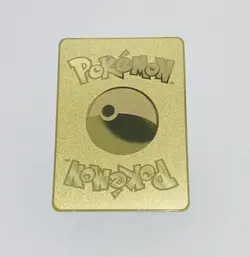 Charizard - Pokemon Vmax Laser Etched Heat Gold Metal Trading Card Rare Tc1 - Image 2