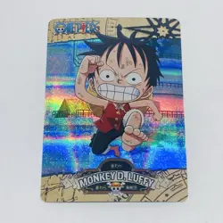 Monkey D Luffy - One Piece Trading Card Game Holo Foil Prism Cool Art Tc8 - Image 1