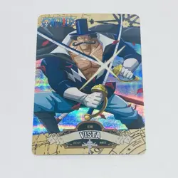 Vista - One Piece Trading Card Game Holo Foil Prism Cool Art Tc8 - Image 1
