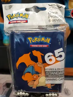 4x CHARIZARD 66mm x 91mm POKEMON TCG ULTRA PRO DECK PROTECTOR CARD SLEEVES 65 Ct - Image 2