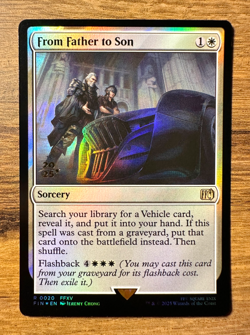 Magic MTG Final Fantasy From Father to Son #20 *FOIL* Prerelease Promo 2025 Rare - Image 1
