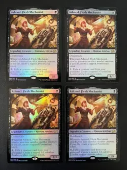 MTG- Ashnod, Flesh Mechanist x4 - The Brother's War FOIL - Image 1