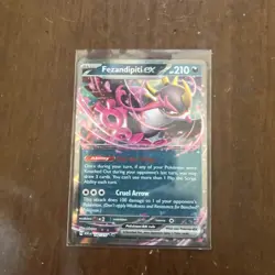 Pokemon Fezandipity ex 142/217 Ascending Heroes English NM Pack To Sleeve Pulled - Image 4