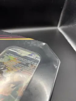Pokemon Galarian Zapdos Crown Zenith Factory Sealed Tin 5 Booster Packs DENTED - Image 4