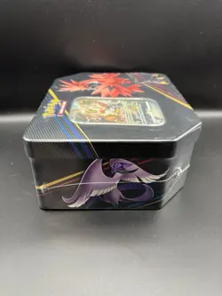 Pokemon Galarian Zapdos Crown Zenith Factory Sealed Tin 5 Booster Packs DENTED - Image 5