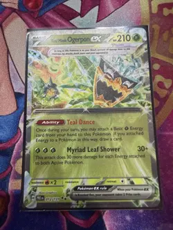Teal Mask Ogerpon ex - 12/131 - Double Rare - Pokemon Prismatic Evolutions - NM - Image 1