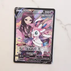Pokemon TCG Sylveon V TG14/TG30 Brilliant Stars TG UR Full Art Holo 200 HP ENG - Image 1