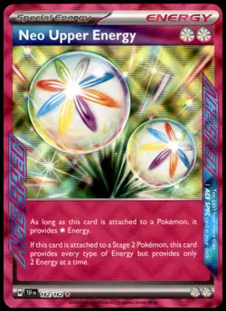 Neo Upper Energy 162/162 ACE SPEC Rare Temporal Forces Pokemon Near Mint - Image 1