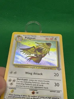 1999 Pokemon TCG Pidgeot Holo Rare 8/64 jungle Vintage WOTC NM - Image 2