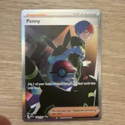 Penny Illustration Rare - Pokemon Paldean Fates 239/131 (LP) - Image 1