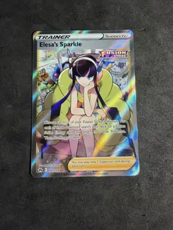Crown Zenith Elesa's Sparkle 147/159 Pokemon TCG Trainer - Image 1