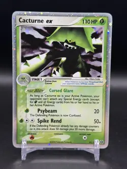 Cacturne ex Holo Ultra Rare 91/106 Emerald Pokemon English NM- - Image 1