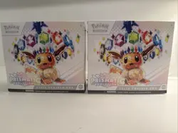 Pokemon TCG Prismatic Evolutions ETB Elite Trainer Box x2 NEW Factory Sealed - Image 1