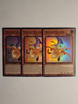 Yu-Gi-Oh! 3x Miracle Ejector - BLZD-EN098 - Super Rare - Image 1