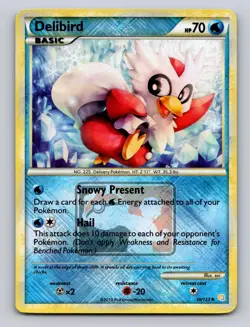 Delibird (League Promo) 39/123 Holo League & Championship Cards Reverse Holo LP - Image 1