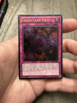 Yugioh Crush Card Virus DPKB-EN039 Ultimate Rare NM - Image 1