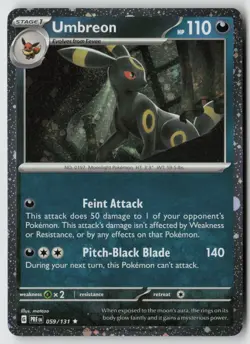 Umbreon - 059 (Cosmos Holo) 059/131 - Miscellaneous Cards & Products Holo - PTCG - Image 1