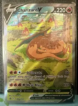 2022 Pokemon Charizard V SWSH260 SWSH: Sword & Shield Promo Cards Holo VLP/NM - Image 1