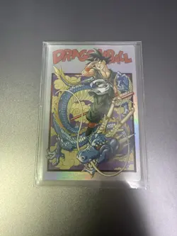 Dragon Ball Itajaga Vol.3 SEC Son Goku & Shenron Card Memorial Art Rare JAPAN - Image 1