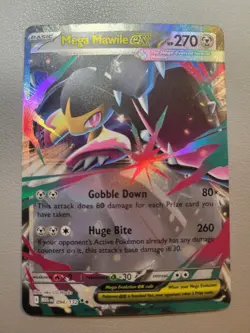 Pokemon TCG Mega Evolution Mega Mawile EX Double Rare Card 094/132 NM English - Image 1