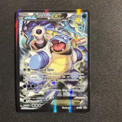 Blastoise EX XY122 XY Promo Full Art Holo English 180 VLP/-NM Pokemon TCG Card - Image 1