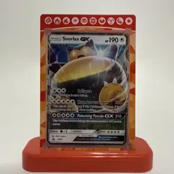 Snorlax GX SM05 Holo Sun & Moon Black Star Promo Pokemon Card - NEAR MINT - Image 1