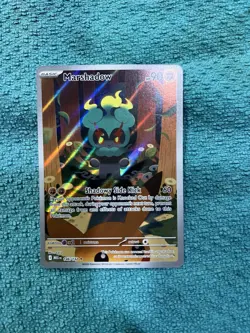 Pokemon TCG Marshadow Mega Evolution Illustration Rare Card 146/132 - Image 1