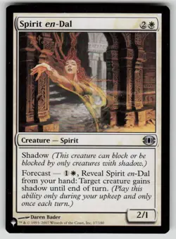 Spirit en-Dal Uncommon The List Reprints 17/180 MTG Near Mint 2020 - Image 1
