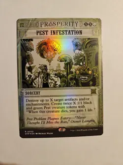 Pest Infestation Outlaws of Thunder Junction: Breaking News Foil - Image 1