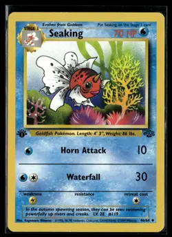 Seaking 46/64 Jungle Uncommon Pokemon - Image 1