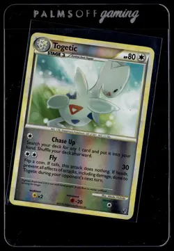 Togetic 39/90 HGSS Undaunted Reverse Holo Uncommon Pokemon - Image 1