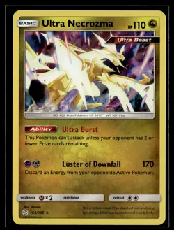 Ultra Necrozma 164/236 Cosmic Eclipse Rare Holo Pokemon - Image 1