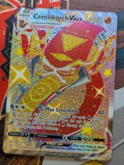 Centiskorch VMAX SV109/SV122 Pokemon TCG Shining Fates Full Art NM - Image 1