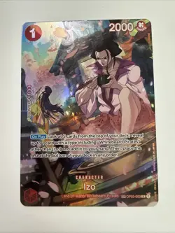 IZO SP OP03-003 500 YEARS IN THE FUTURE ONE PIECE TCG ALT ART English - Image 3