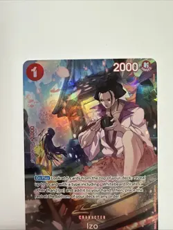 IZO SP OP03-003 500 YEARS IN THE FUTURE ONE PIECE TCG ALT ART English - Image 4