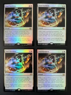 MTG- Soul Partition x4 - The Brother's War FOIL - Image 1