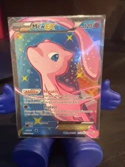 EX HOLO Mew RC24/RC25 PL - Legendary Treasures Radiant Collection Pokemon Card - Image 1