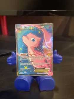 EX HOLO Mew RC24/RC25 PL - Legendary Treasures Radiant Collection Pokemon Card - Image 2