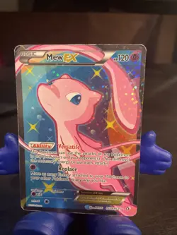 EX HOLO Mew RC24/RC25 PL - Legendary Treasures Radiant Collection Pokemon Card - Image 3