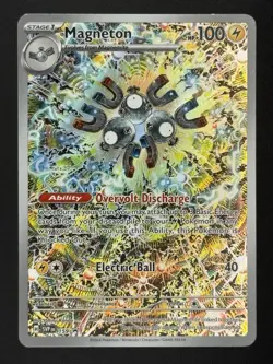 Magneton 159 Sv: Scarlet & Violet Promo Cards Holo Surging Sparks ETB - Image 2