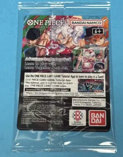 One Piece Monkey D. Luffy US Voyage College Basketball Promo Card (Mint - New) - Image 3