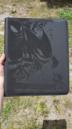 Haunted Cubone Pokemon Trading Card 9 Pocket Zip Binder - Ringless Top Loader - Image 1