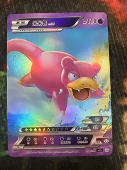 [Chinese] Slowpoke Holo 008/180 NM SN1J Pokemon ID Card - Image 1