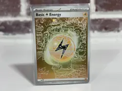 Fan made Pokemon Pikachu 151 on 151 Holo Energy Card - Image 1