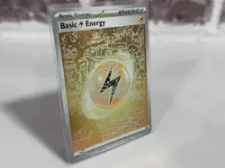 Fan made Pokemon Pikachu 151 on 151 Holo Energy Card - Image 3