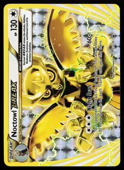 Noctowl BREAK XY136 Holo XY Promo Pokemon Card - Image 1
