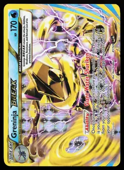 Greninja BREAK 41/122 Holo BREAKpoint Pokemon Card - Image 1
